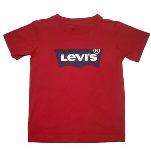 LEVIS red cotton t-shirt